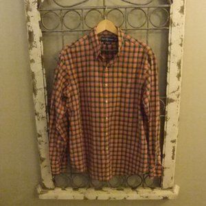 RALPH LAUREN MENS L/S PLAID SHIRT-XL